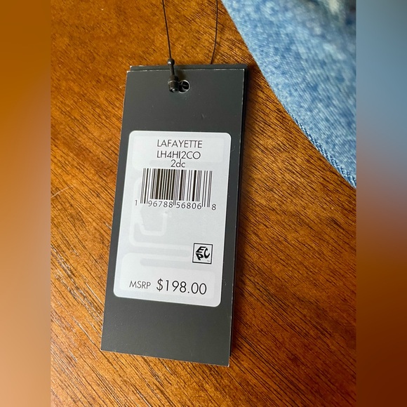 Karl Lagerfeld Denim Lafayette Convertible Crossbody Shoulder Bag NWT - Picture 6 of 11